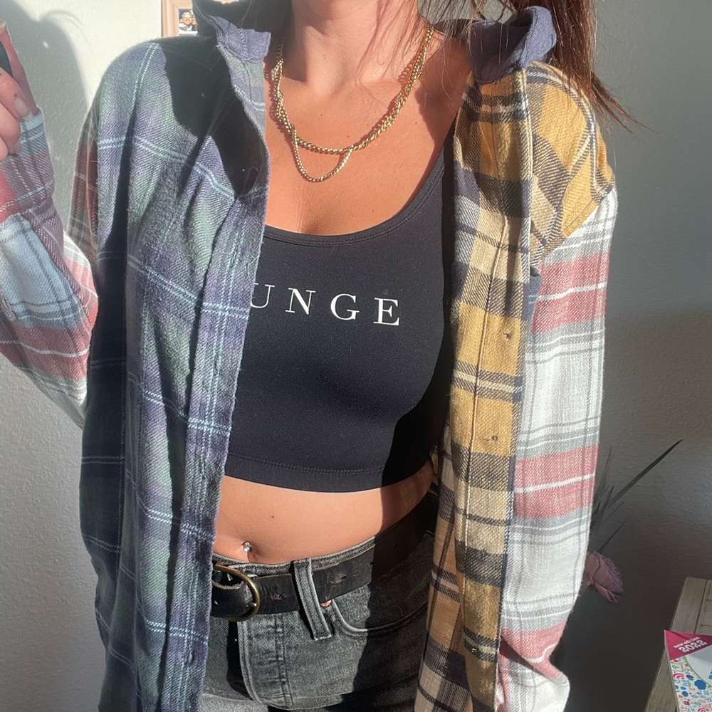 AE HOODED FLANNEL